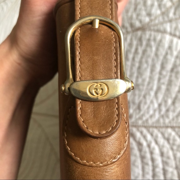 GUCCI Vintage 1970s Authentic Suede and Leather Purse - Picture 3 of 15